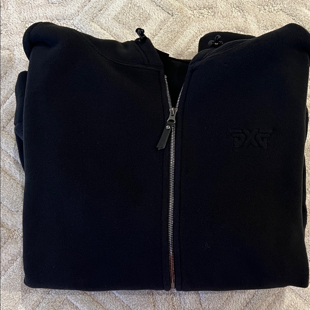 NWOT PXG Men's Zip-Up Black fleece